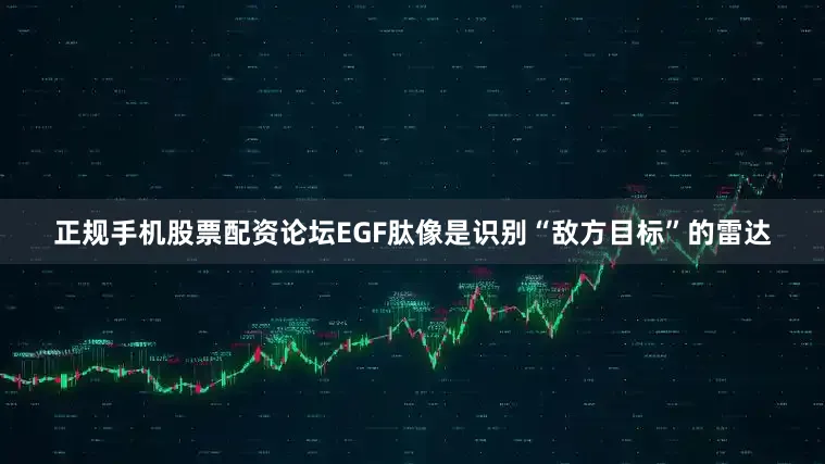 正规手机股票配资论坛EGF肽像是识别“敌方目标”的雷达
